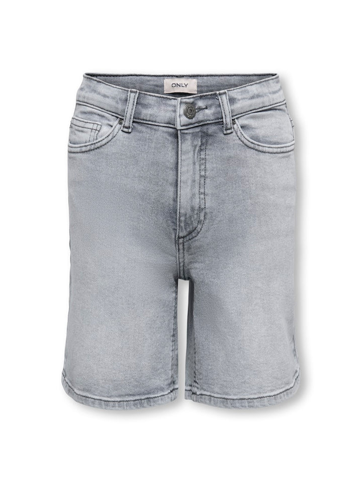 Kogjuicy Hw Long Shorts Dnm Azg - Grey Denim