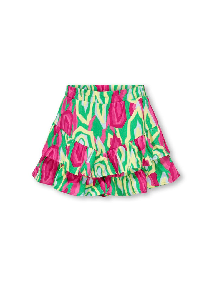 Kogsia Layred Skort Ptm - Groen Dessin