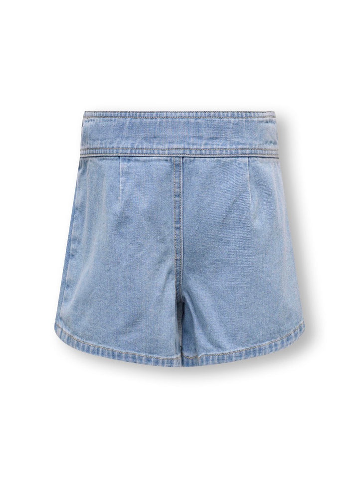 Kogvenice Pleated Dnm Skort Bj - Blue Denim