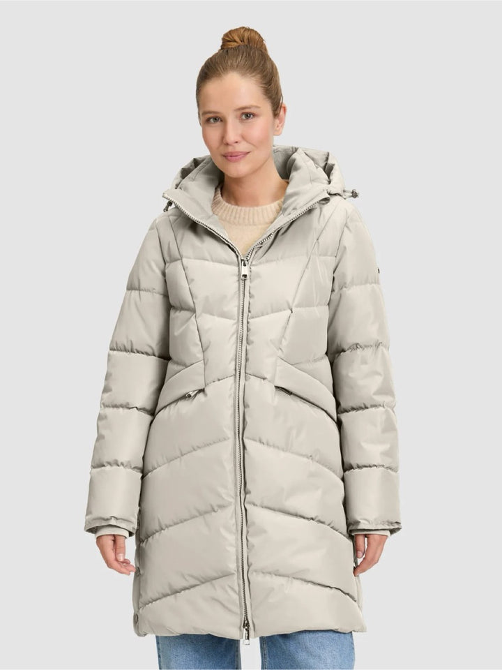 Covered L60390 Adelle winterjas dames – off-white