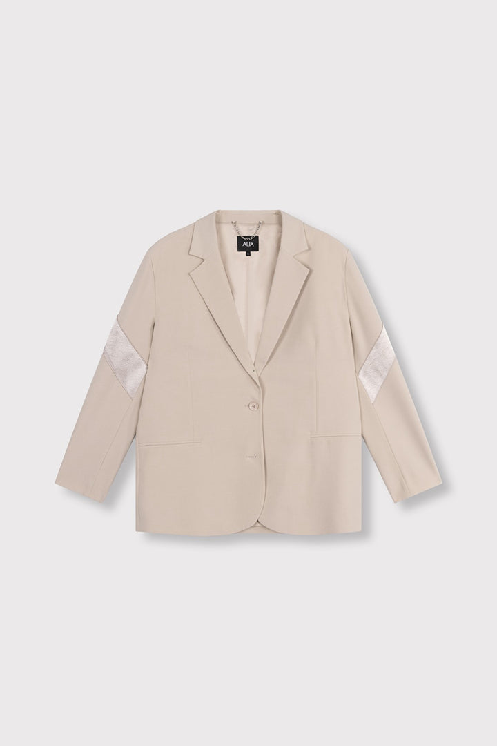 Alix the label blazer zand – dames