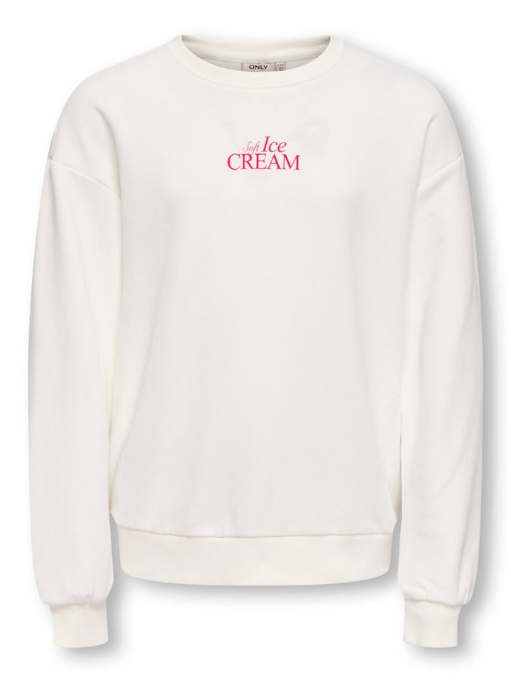 Kogphilea Life Ls Loose Sweater - Off-white