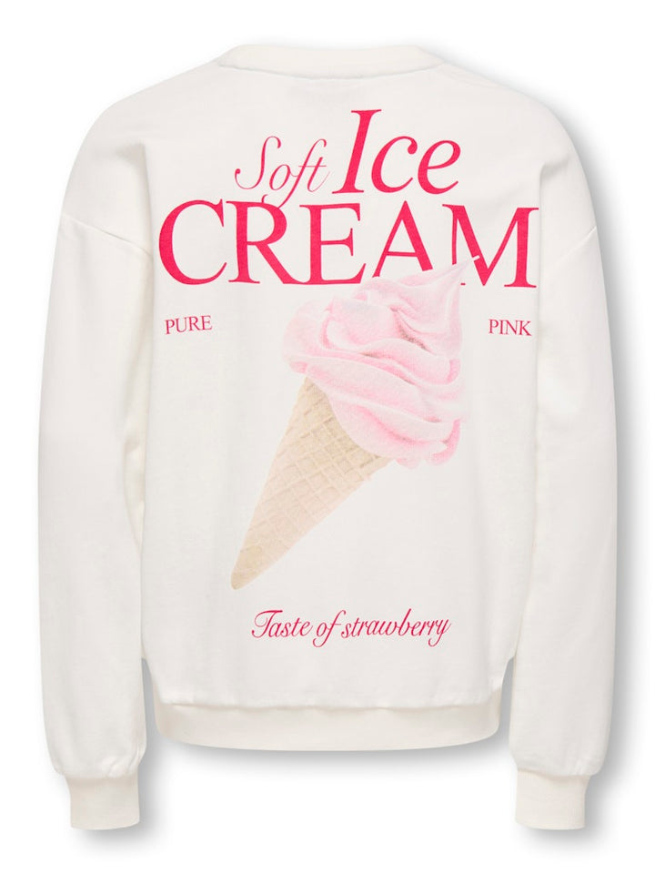 Kogphilea Life Ls Loose Sweater - Off-white