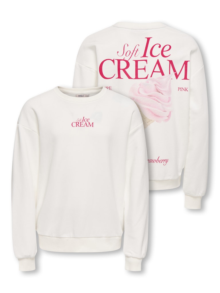 Kogphilea Life Ls Loose Sweater - Off-white