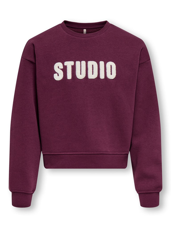 Kogsweat Ls Crew Ovz Stat Swt Noos - Bordeaux
