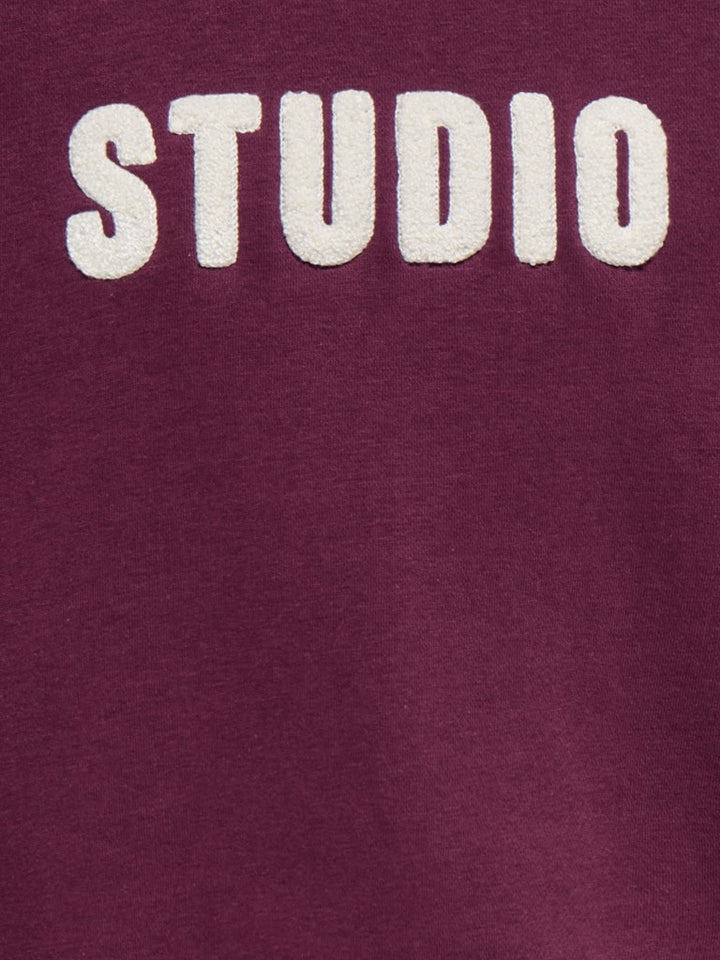 Kogsweat Ls Crew Ovz Stat Swt Noos - Bordeaux
