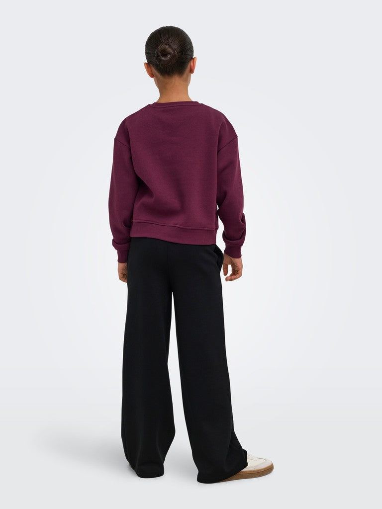 Kogsweat Ls Crew Ovz Stat Swt Noos - Bordeaux