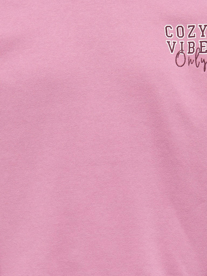 Kogbila L/s Ovz Bear O-neck Swt Noos - Mauve