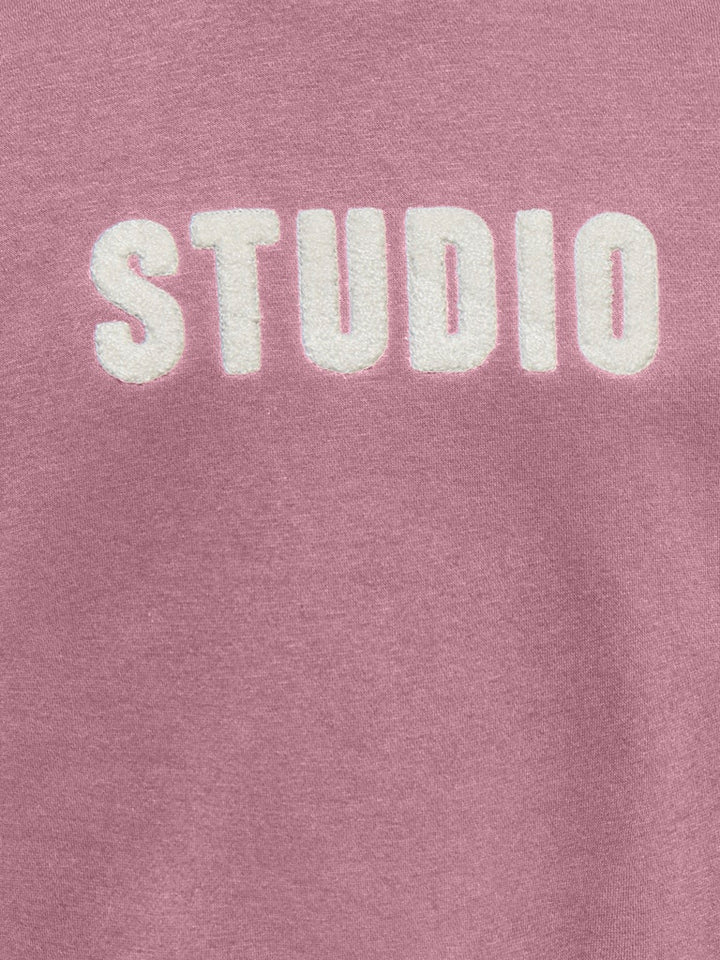 Kogsweat Ls Crew Ovz Stat Swt Noos - Oud Roze