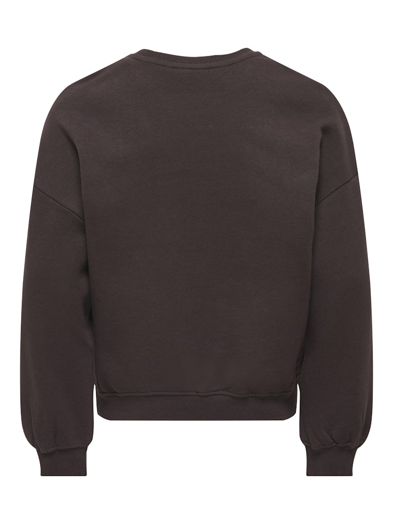 Kogkiki Life L/s Ovz O-neck Stud Bru Swt - Bruin