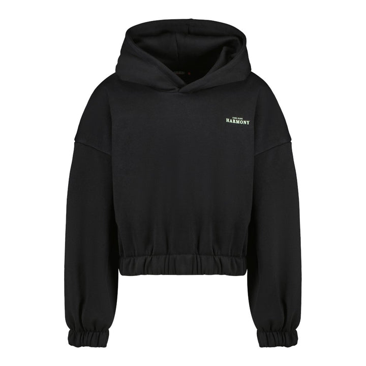 Kids Esmea Sw Hood Black - Zwart