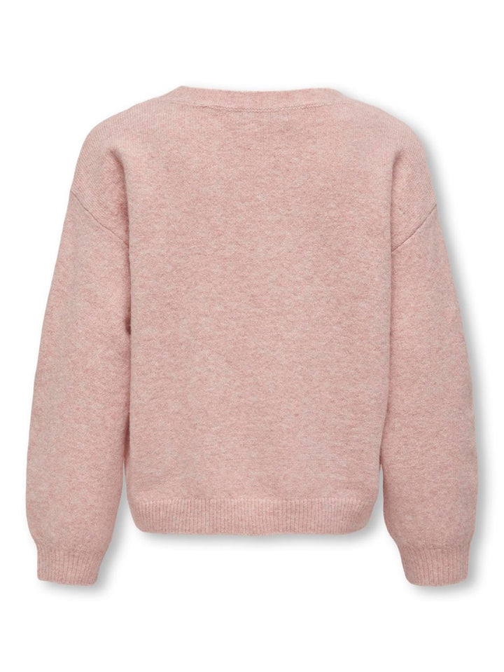 Kogsheldo Nordic Life Ls O Neck Knite - Licht Roze