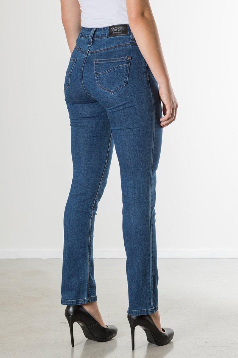 New Star 999 Memphis-001 jeans blue denim – dames - L30