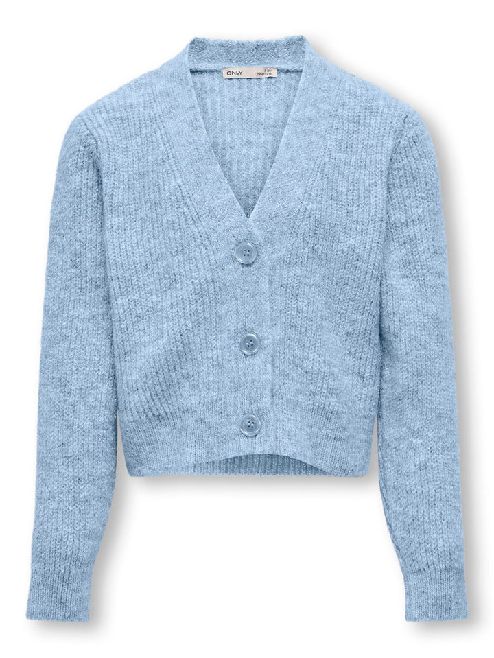 Kogoriana Ls Glitter Cardigan - Lichtblauw