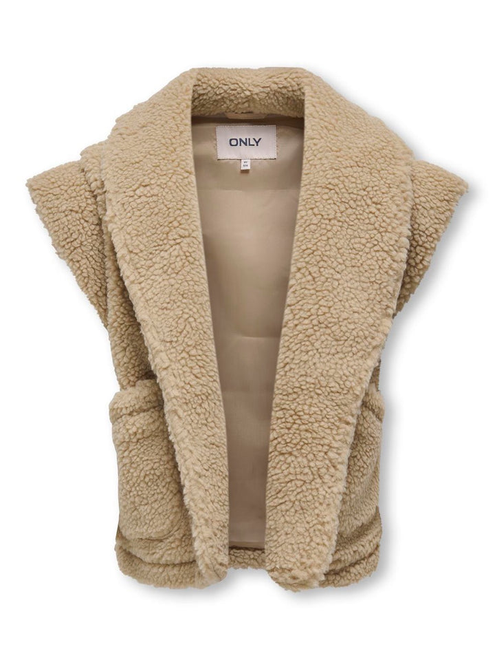 Kogsitka Teddy Vest - Camel