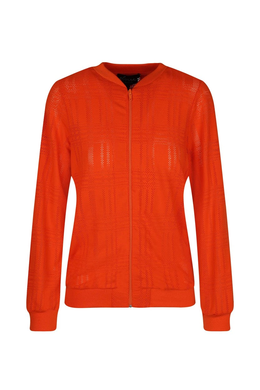 Elvira Casuals E3 24-004 jack dames oranje