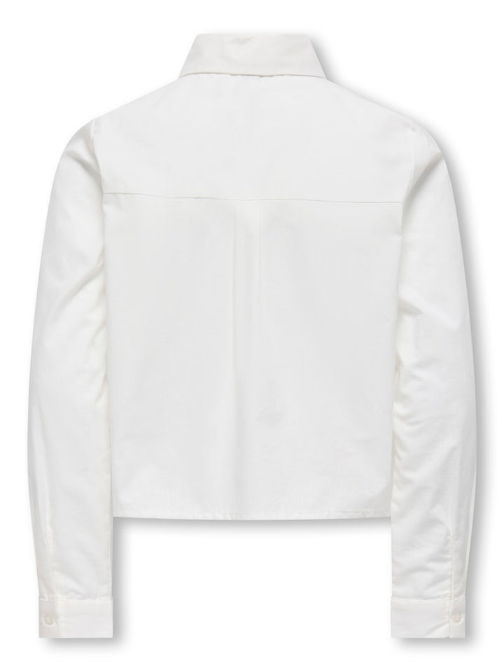 Kogclara Life Short Emb Shirt Wvn - Off-white