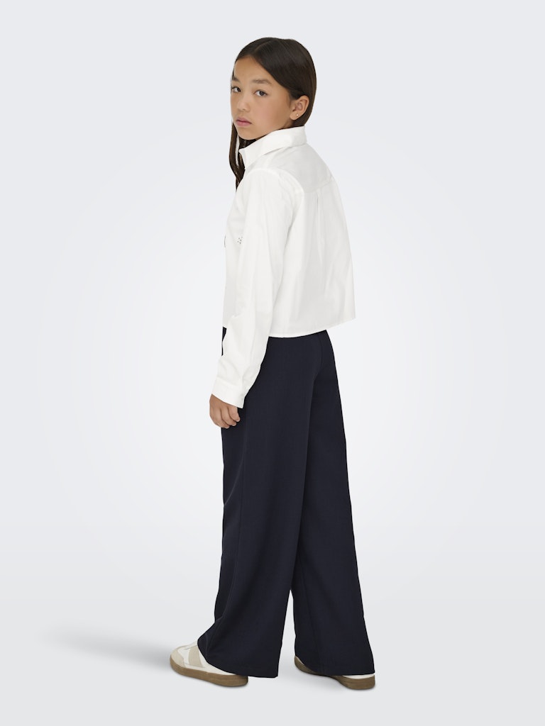 Kogclara Life Short Emb Shirt Wvn - Off-white