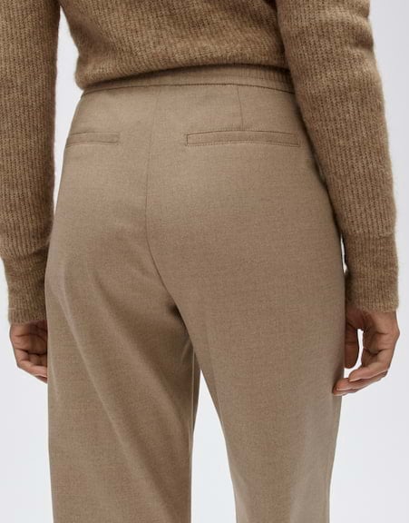 Opus Myha tradition 10617614465106 lange broek dames licht bruin
