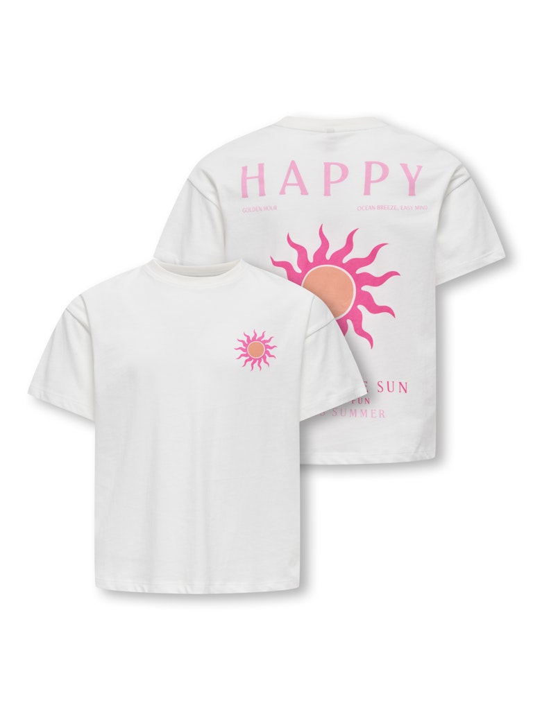 Kogsoli-veras S/s Top Cs Jrs - Off-white