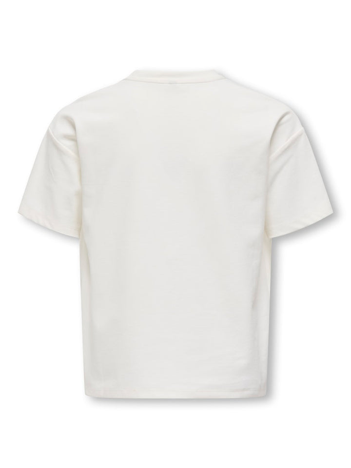 Kogbillie S/s Loose Teddy Top Jrs Noos - Off-white