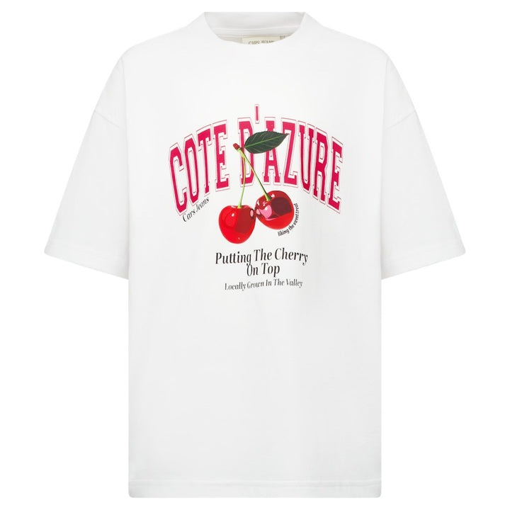 Kids Indra Ts White - Wit Dessin
