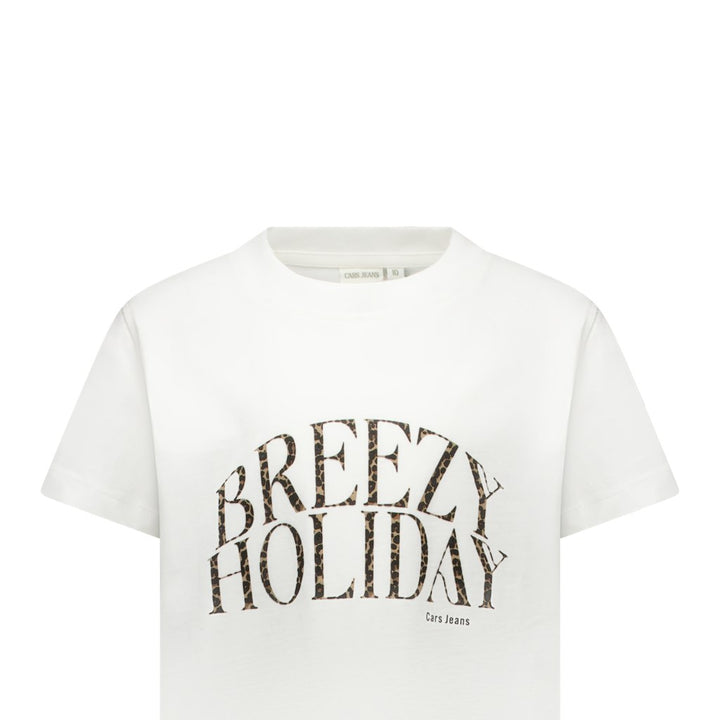 Kids Inara Ts White - Wit Dessin