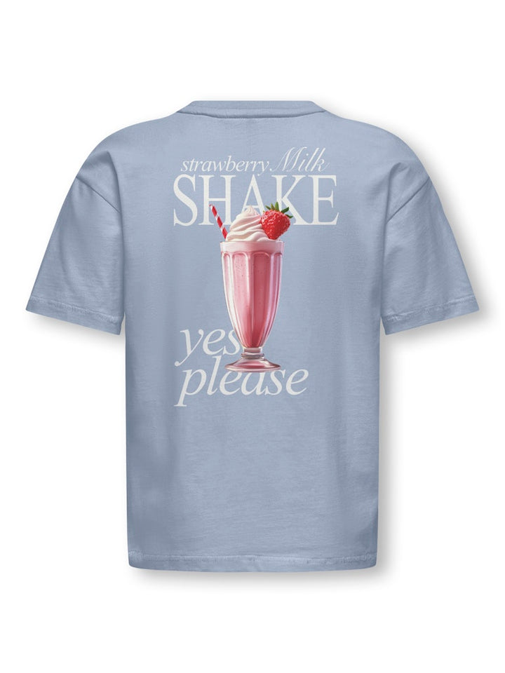 Koghelen Life Ss Loose Tee - Lichtblauw