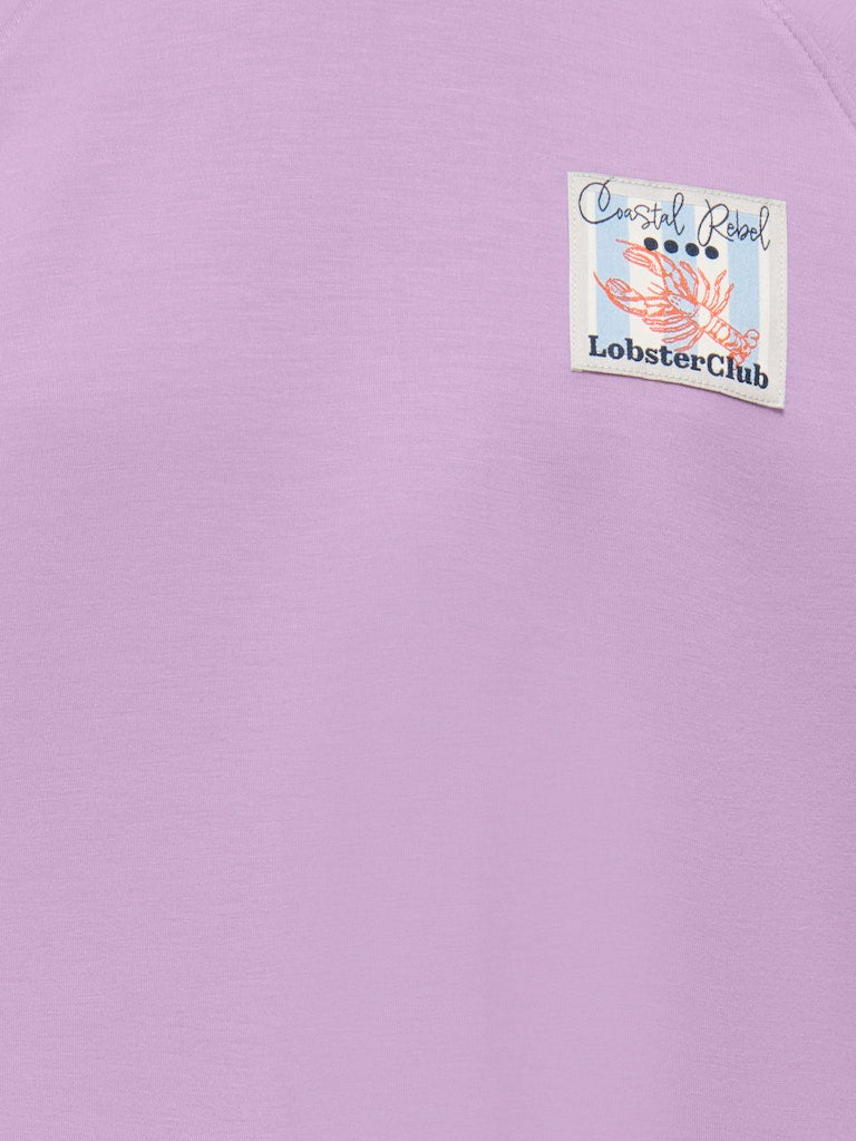 Kogada Ss Loose Top Swt - Lila