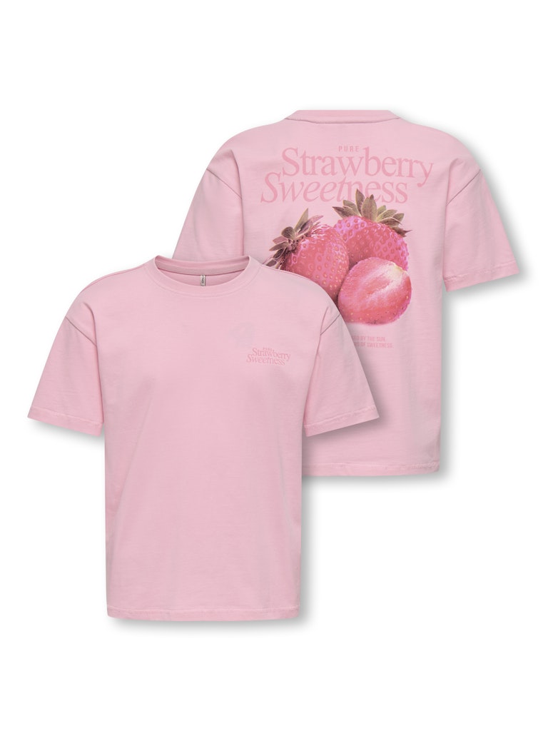 Koghelen Life Ss Loose Tee - Roze