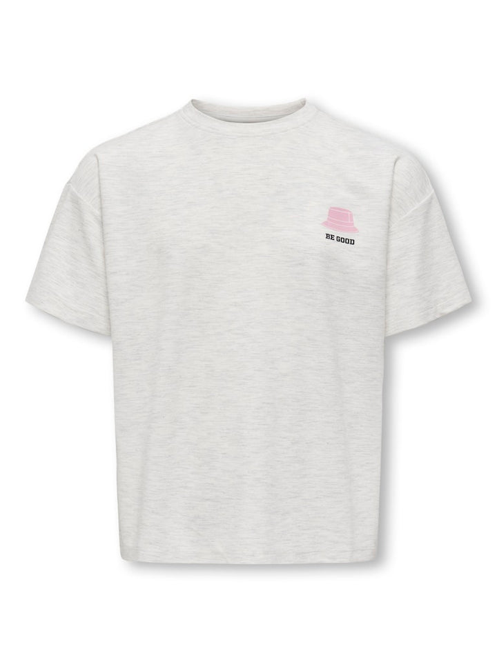 Kogbillie S/s Loose Teddy Top Jrs Noos - Grijs Melee
