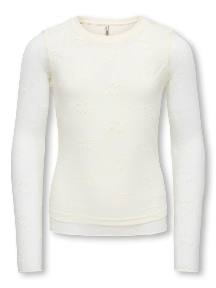 Kogloui Lace Top Jrs - Ecru