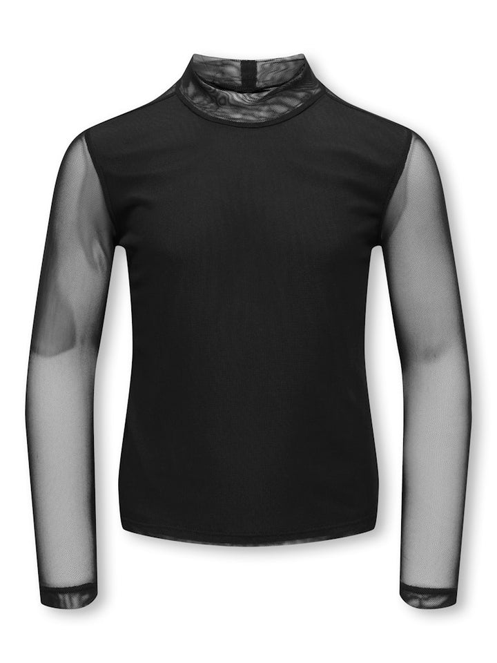 Kogerica Life Mesh L/s Top Vd Jrs - Zwart