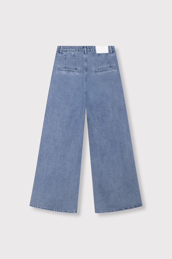 Alix the label jeans loose fit dames – blue denim