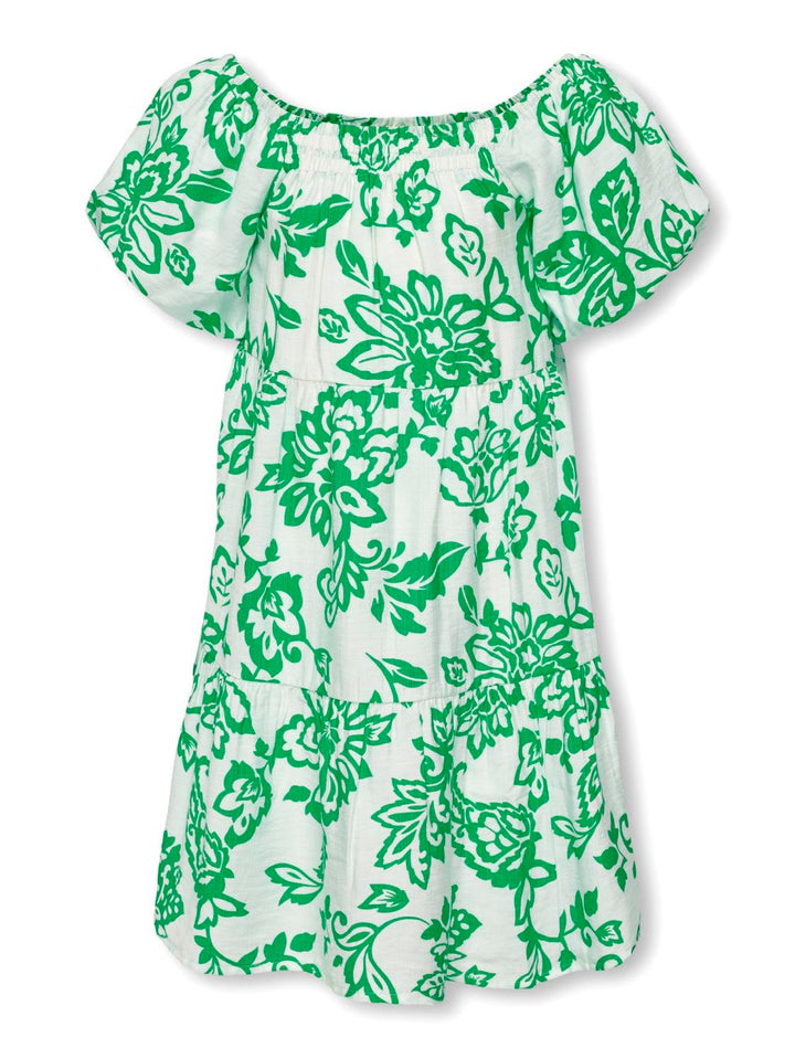 Kogkiera Flower Dress Ptm - Wit Dessin