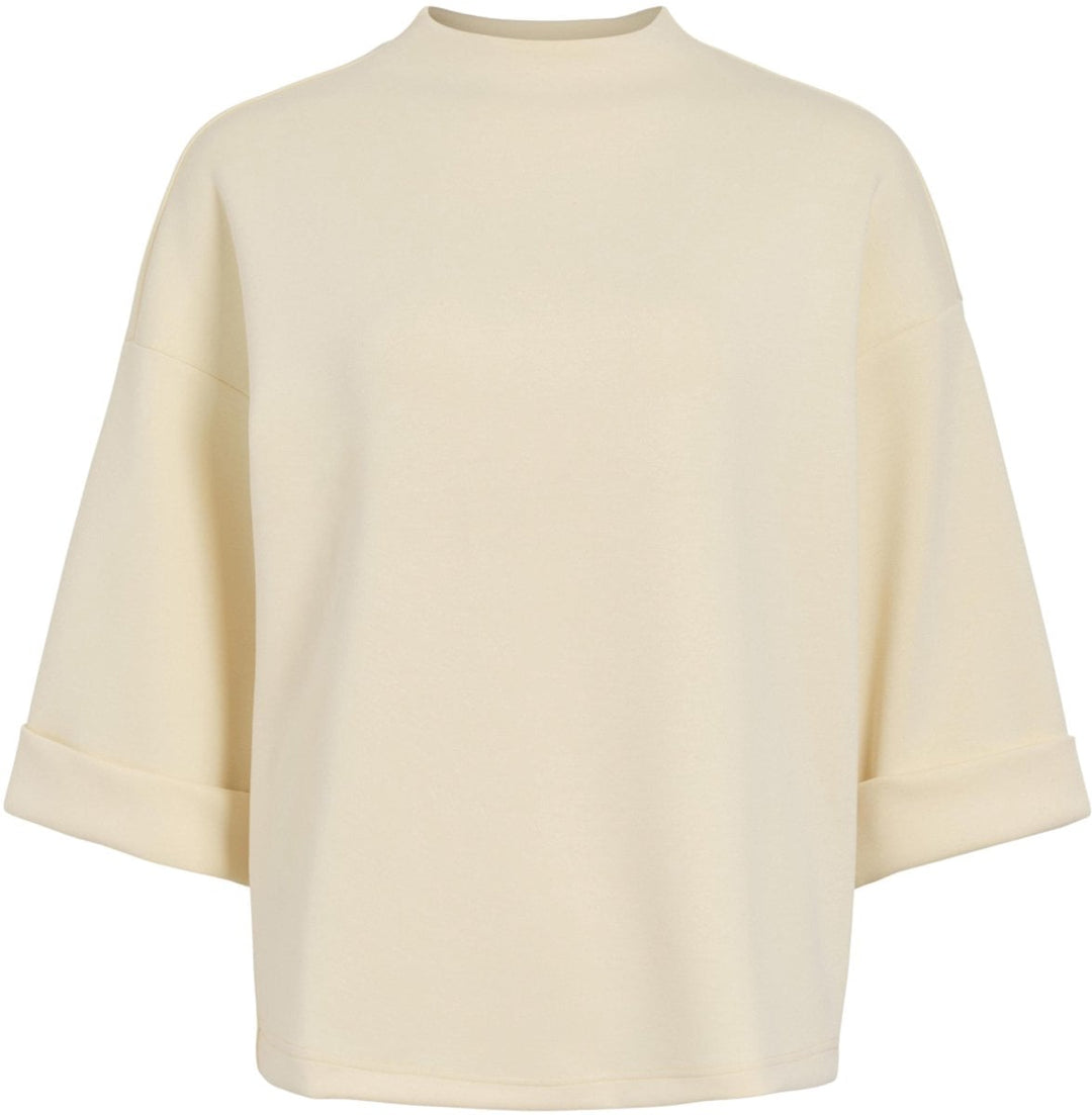 Vila 14117356 Siffi sweater dames beige