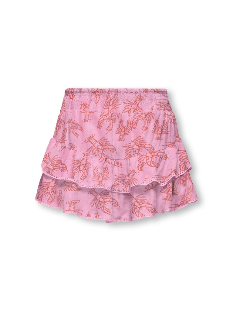 Kogglow Life Taped Edge Skort Aop Wvn - Roze Dessin