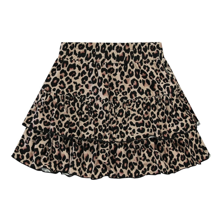 Kids Yadar Skirt Leopard Light Pink - Bruin Dessin