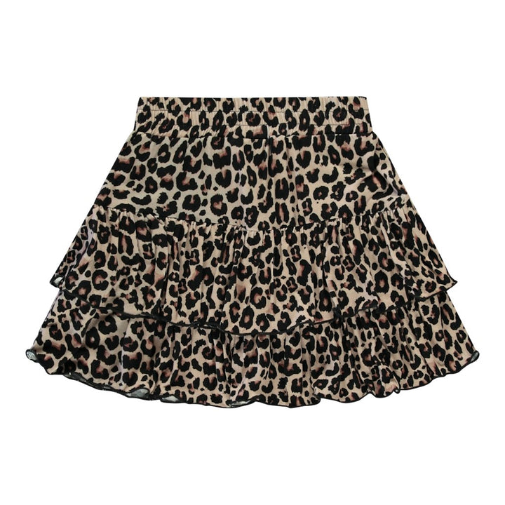 Kids Yadar Skirt Leopard Light Pink - Bruin Dessin
