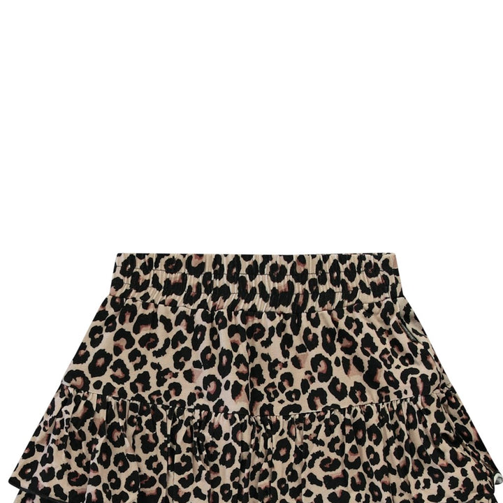 Kids Yadar Skirt Leopard Light Pink - Bruin Dessin