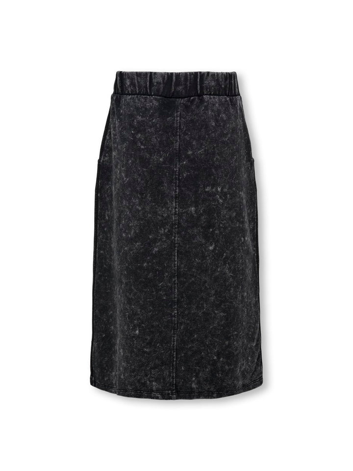 Kogdonna Washed Skirt Ub Swt - Antraciet