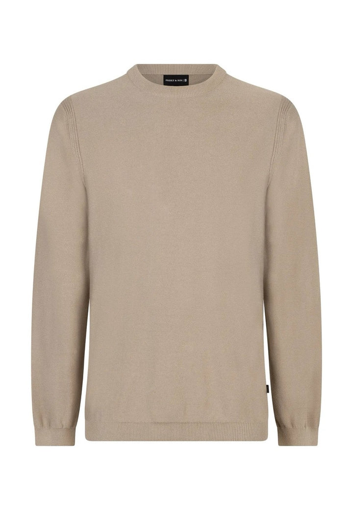 presly & sun Mitch trui taupe – heren