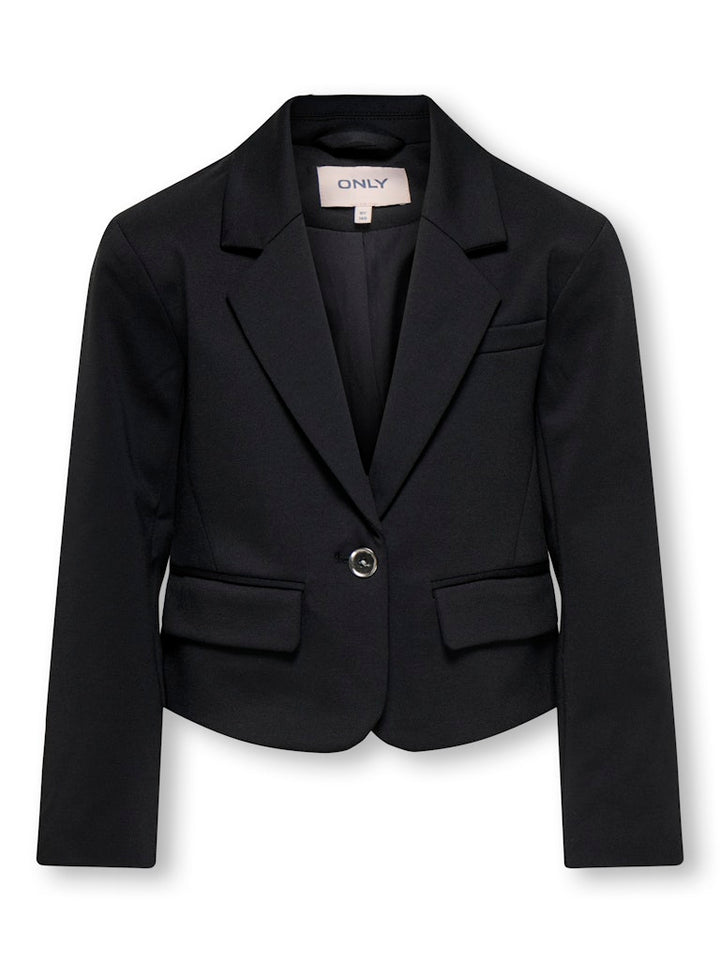 Kogpeach Life L/s Oversize Sh Blazer Tlr - Zwart