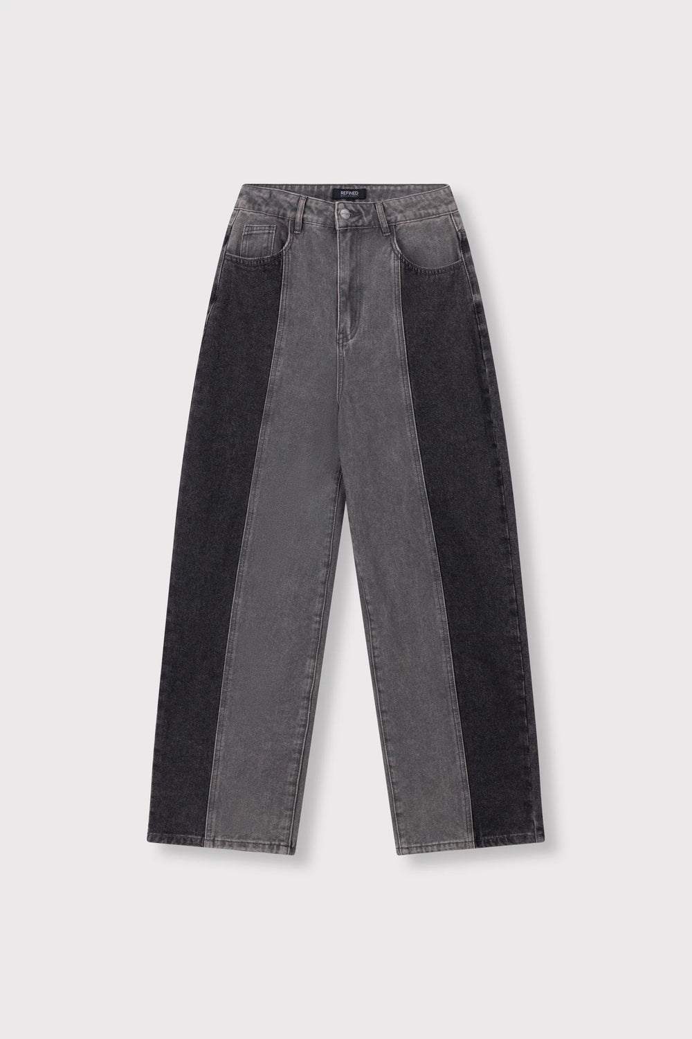 Refined department jeans low croth-baggy fit dames - grey denim