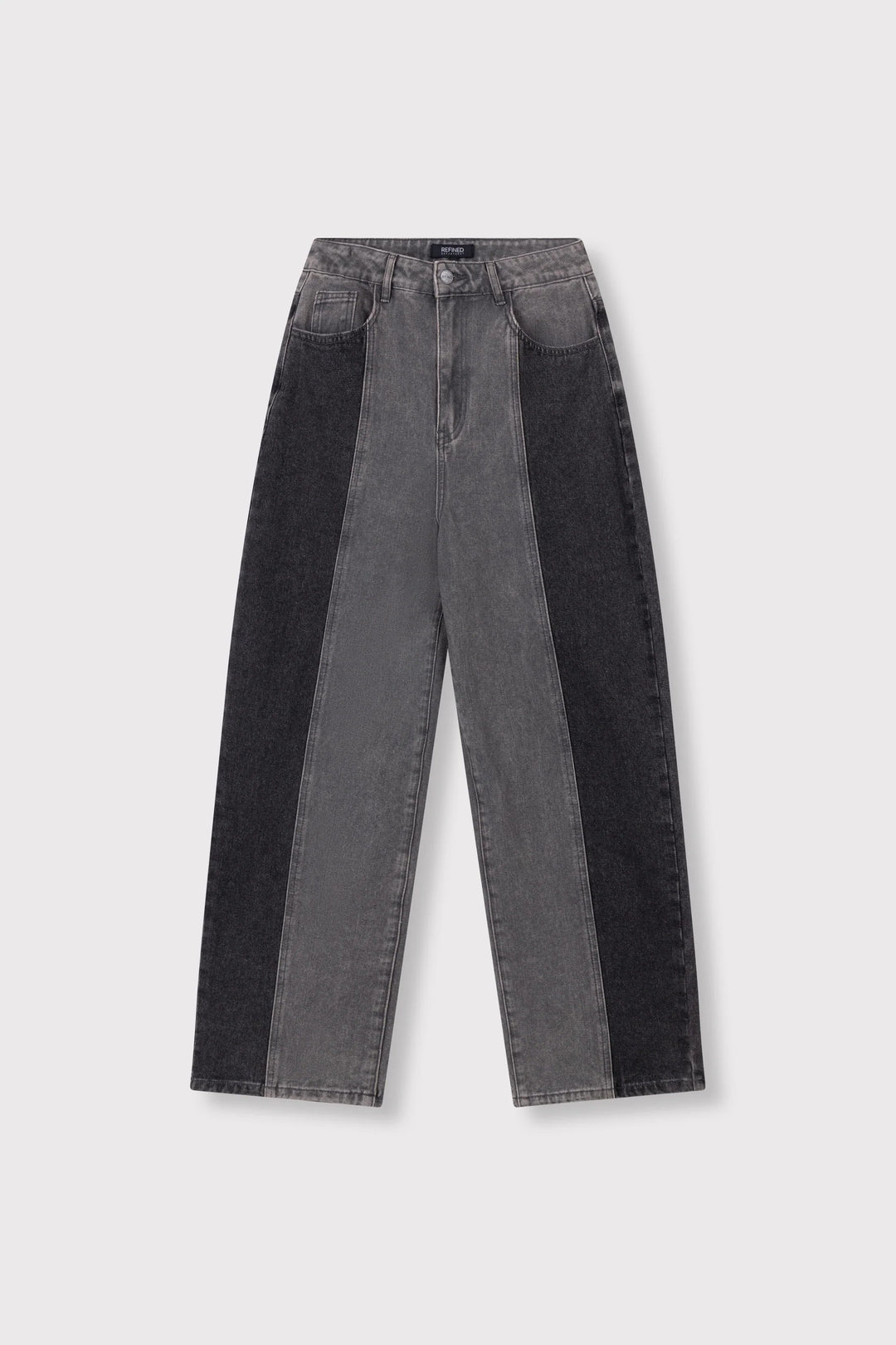 Refined department jeans low croth-baggy fit dames - grey denim