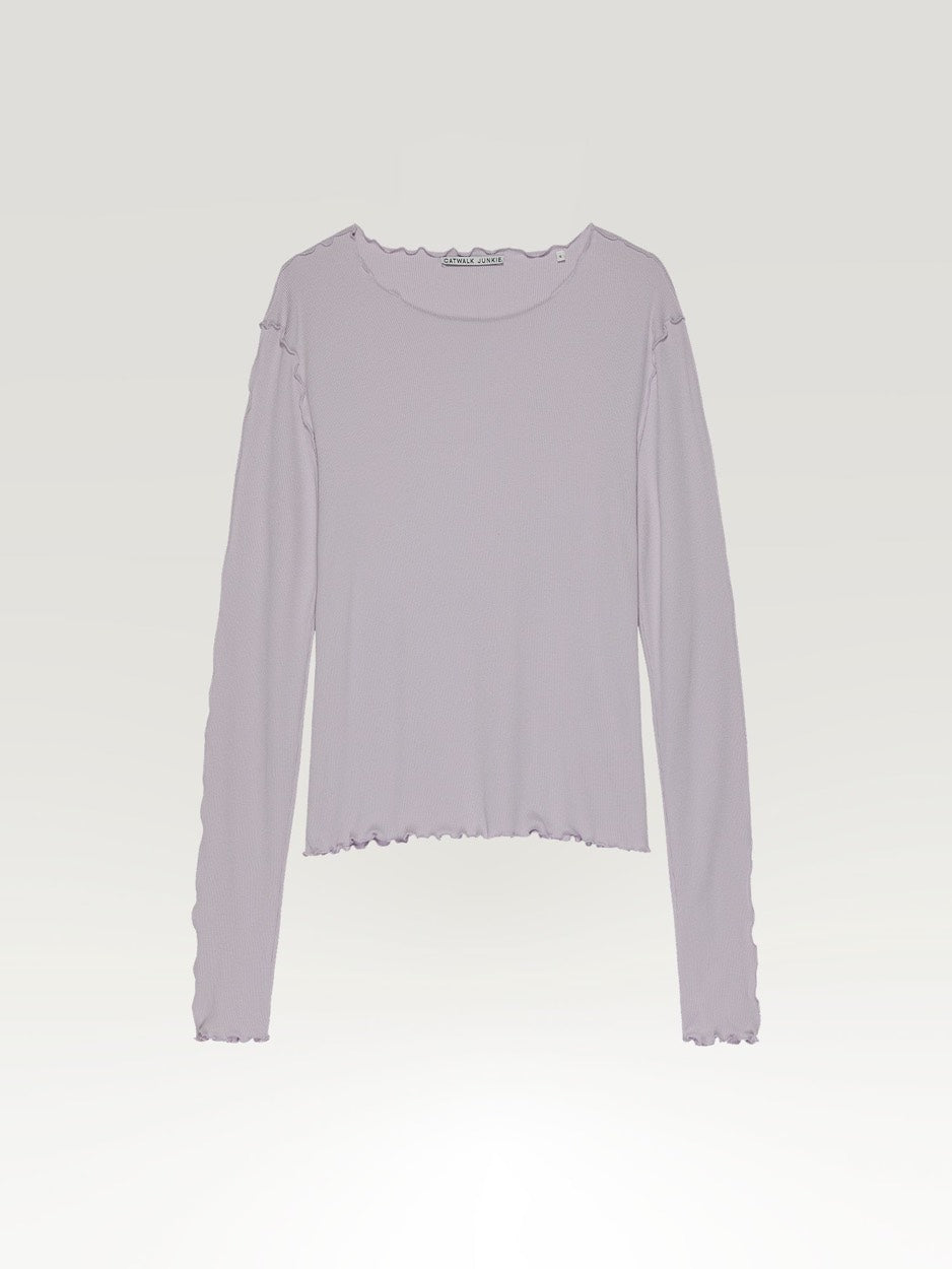 Catwalk Junkie LS MELIS t-shirt lila – dames