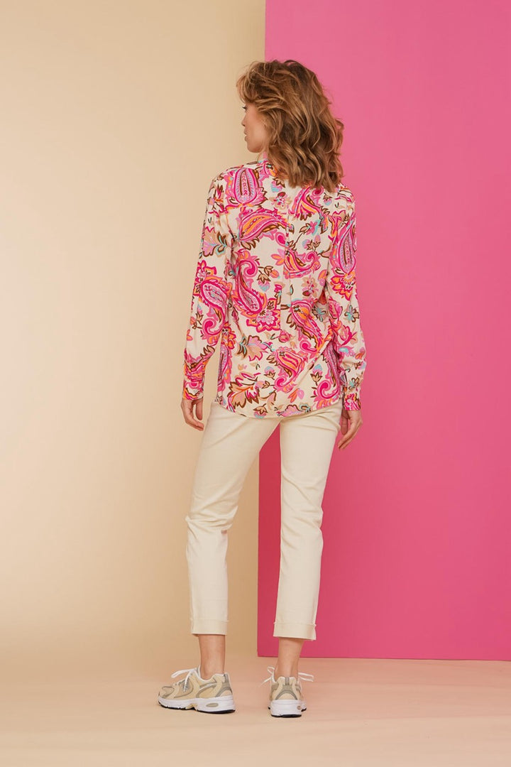 Geisha lange broek ecru – dames