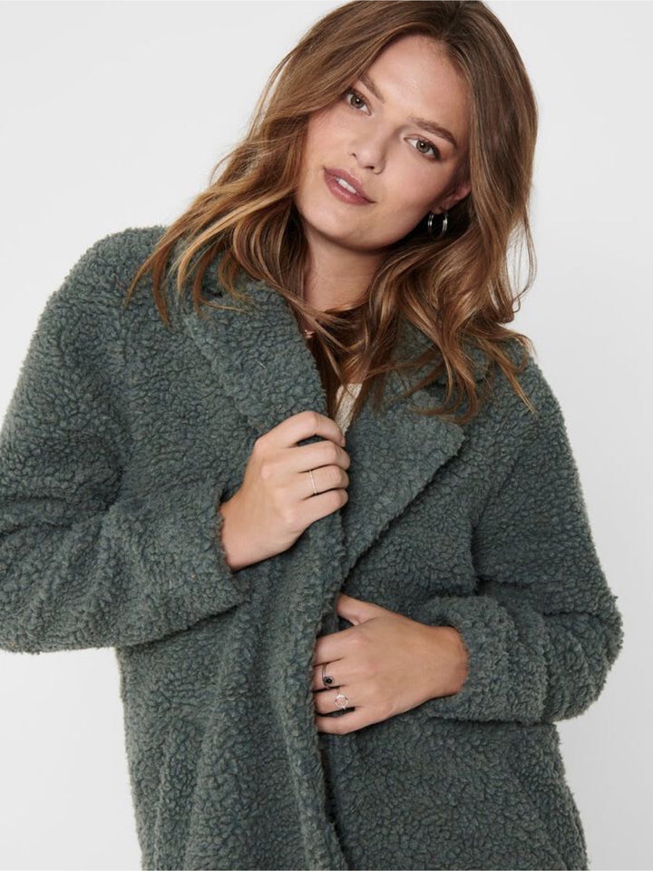 Covered L60359 Frida winterjas dames – groen