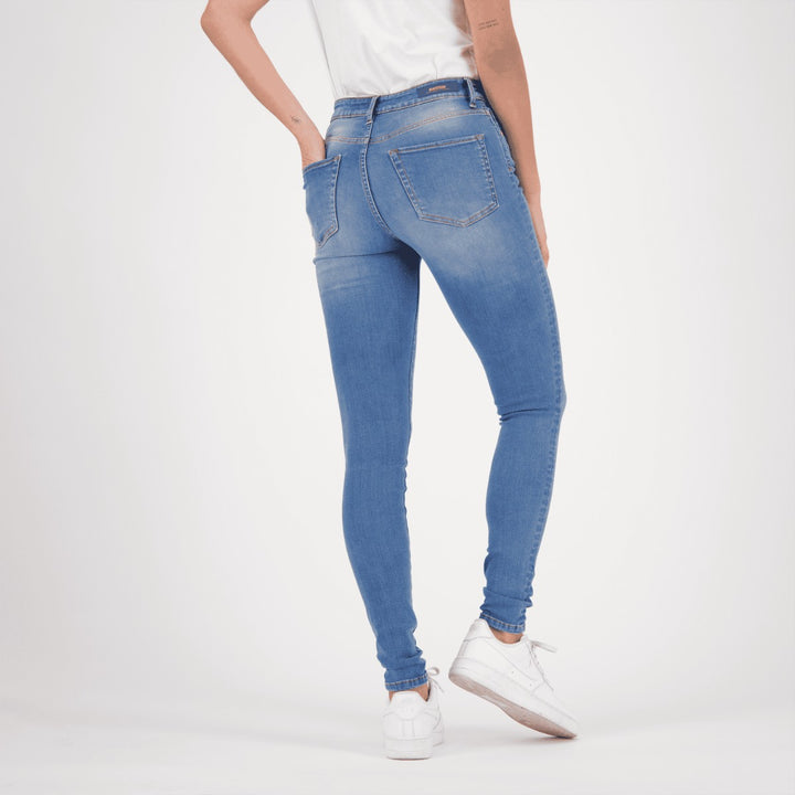 Raizzed NOSAWD42003 skinny fit jeans dames – blue denim - L30