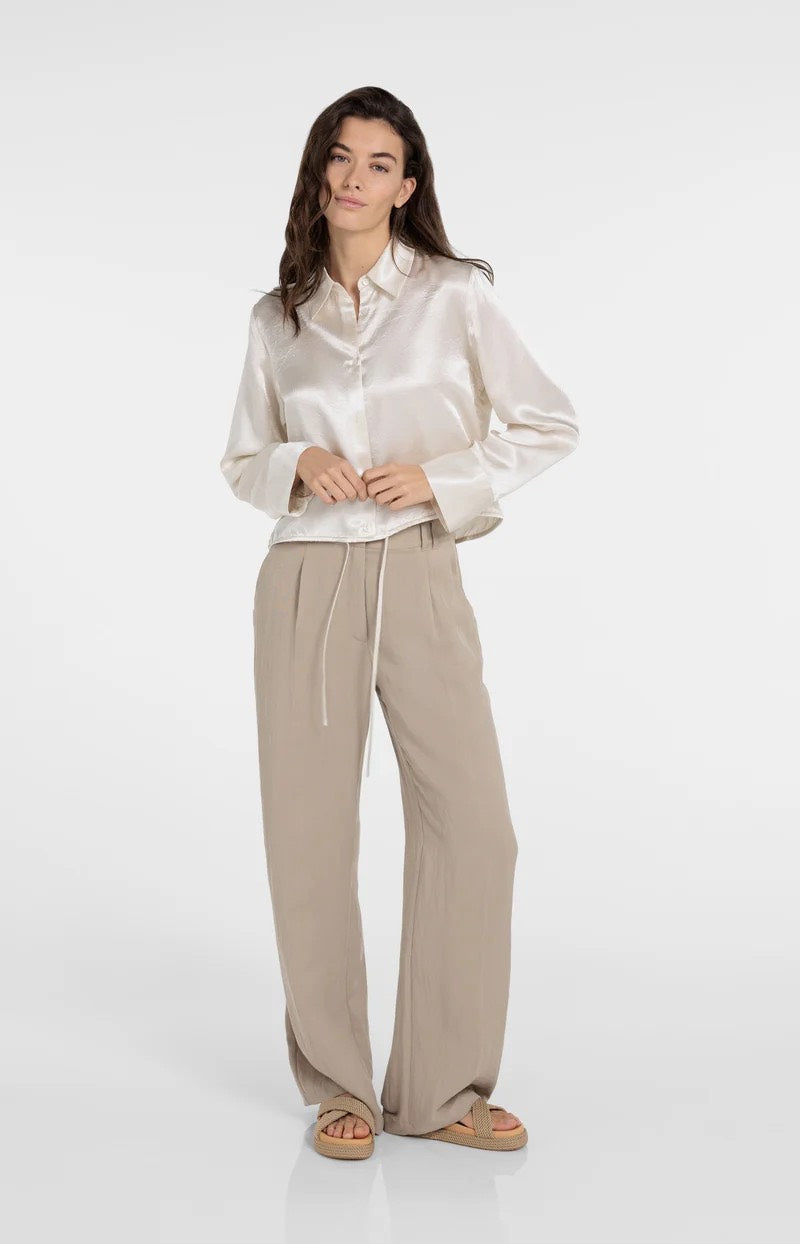 YAYA Women lange broek zand – dames - L32